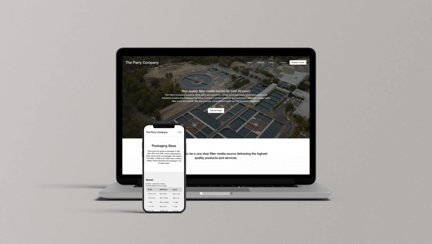 The Parry Company | Website Design & Development